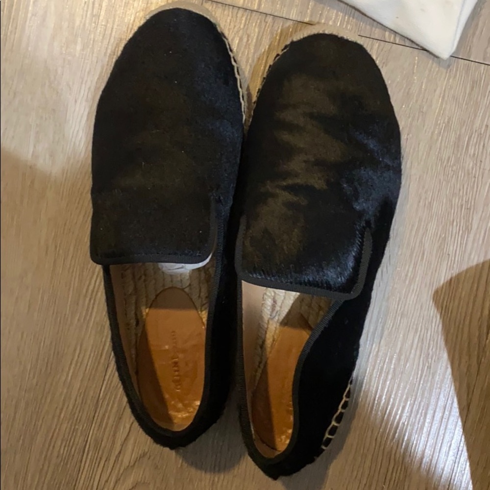 Celine fur espadrilles